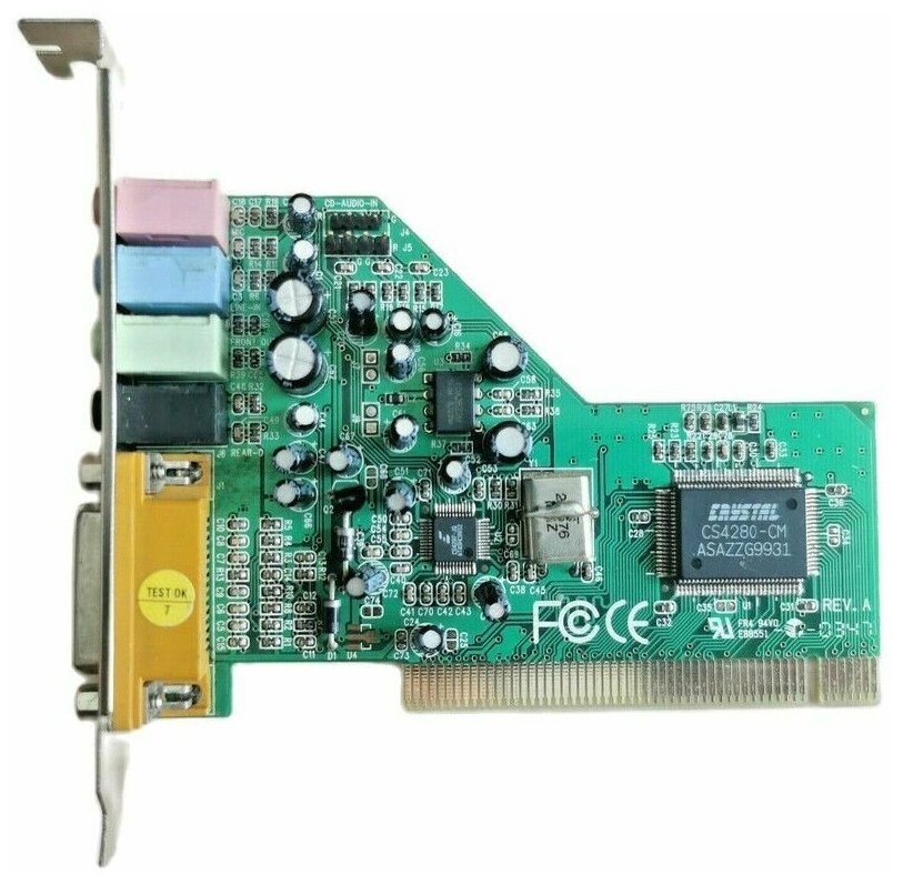 Звуковая карта Crystal CS4280 PCI