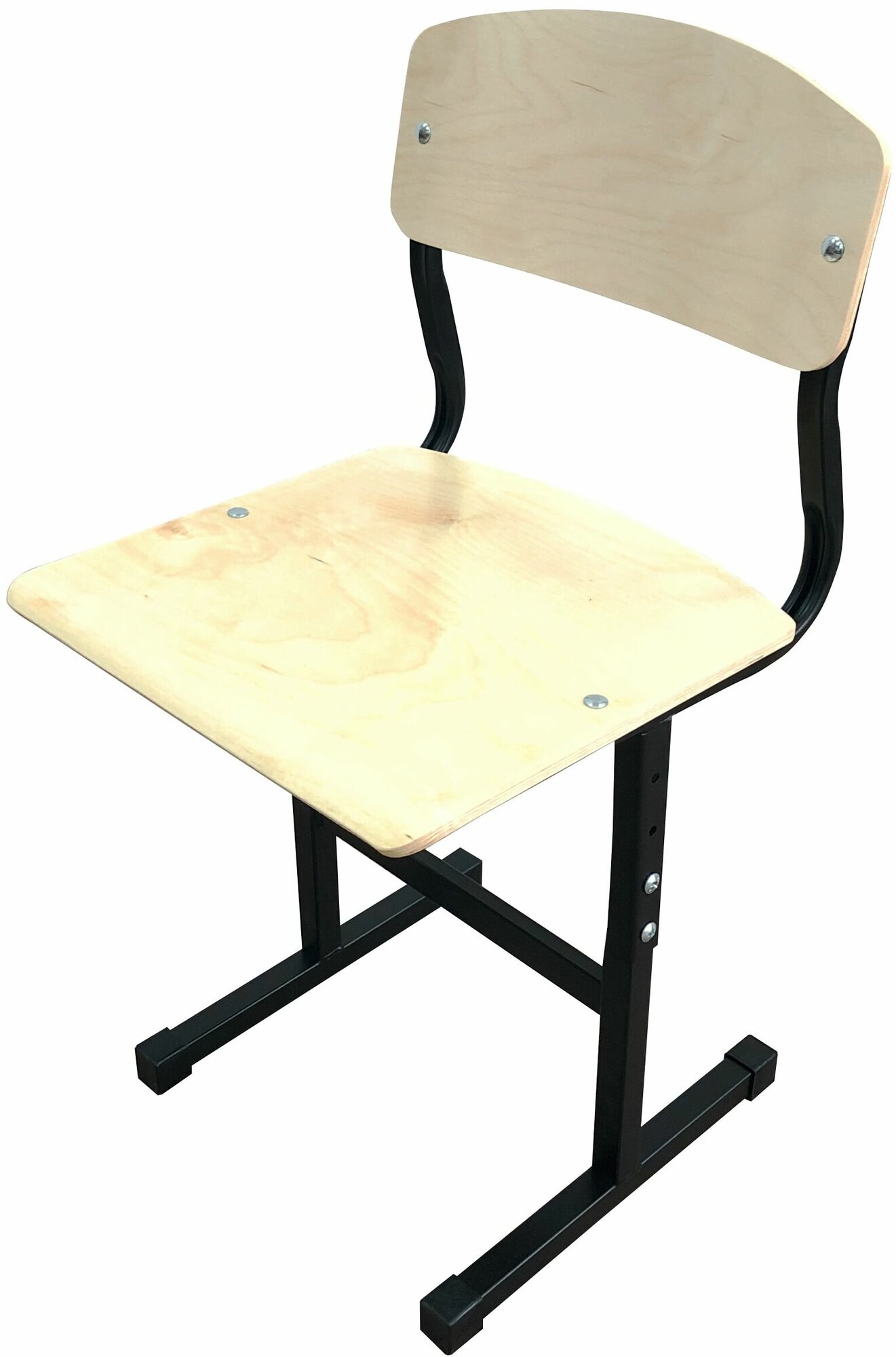 Растущий стул школьный черный 4-6 ростовая группа 3-11 класс - фотография № 1