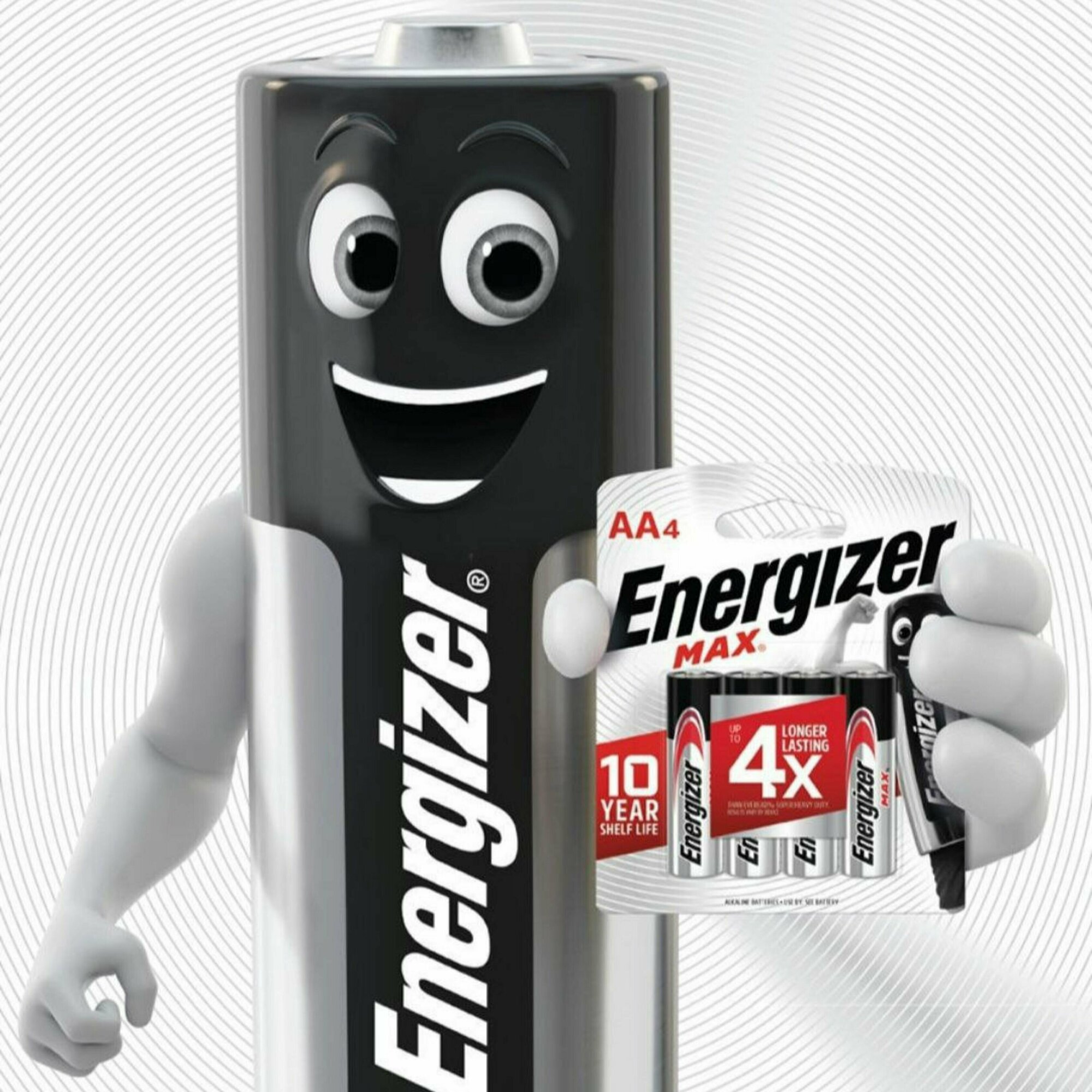 Батарейка Energizer Max AA/LR6
