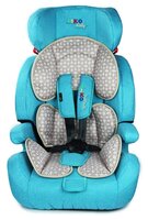 Автокресло группа 1/2/3 (9-36 кг) Liko Baby LB-515 кирпичный/лен