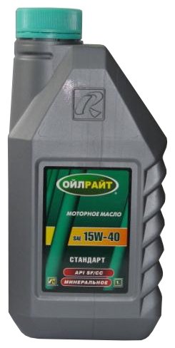 OILRIGHT Масло моторное стандарт SAE15W40 1л