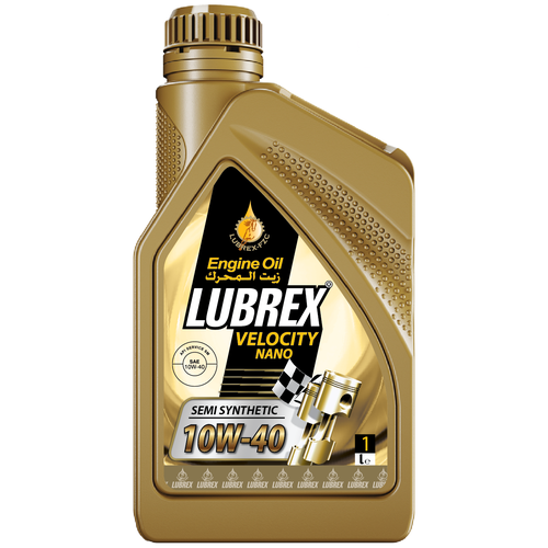 Масло моторное полусинтетическое LUBREX VELOCITY NANO 10W-40, 1л