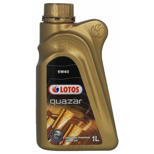 Синтетическое моторное масло LOTOS Quazar 5W-40, 1 л