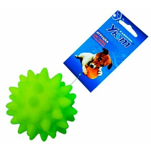 Игрушка для собак Мяч с шипами 7 см (Массажный)