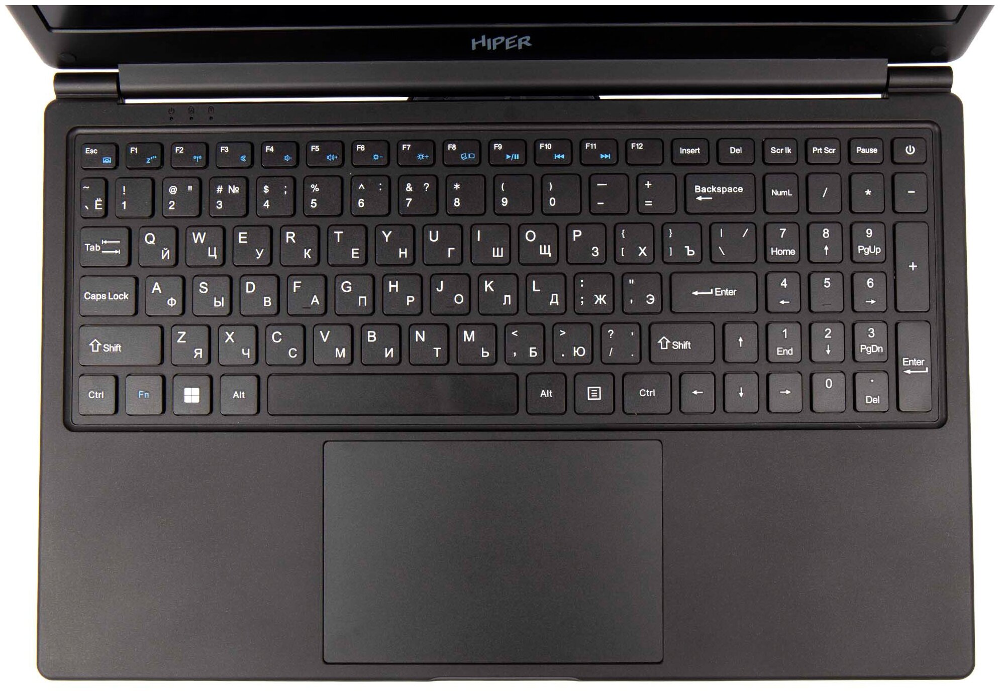 Ноутбук Hiper Workbook A1568K черный (a1568k1135wi) - фото №8