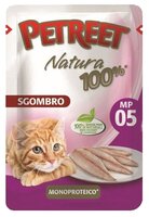 Корм для кошек Petreet (0.07 кг) 1 шт. Natura 100% Макрель. Влажный корм 0.07 кг 1