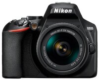 Зеркальный фотоаппарат Nikon D3500 Kit черный AF-P 18-55mm non VR