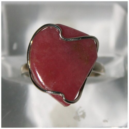 Кольцо-кулон True Stones, родонит, размер 17, розовый кольцо кулон true stones обсидиан размер 20 черный