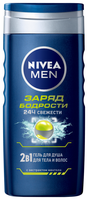 Гель для душа Nivea Men Бодрящий ментол 250 мл