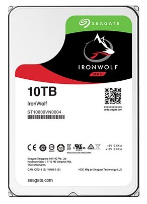 Жесткий диск Seagate IronWolf 10 TB (ST10000VN0004)