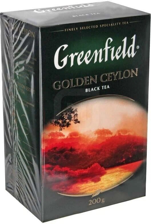 Чай черный Greenfield Golden Ceylon листовой, 200 г - фото №20