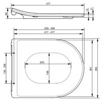 Унитаз TOTO RP CW552Y+TC513F