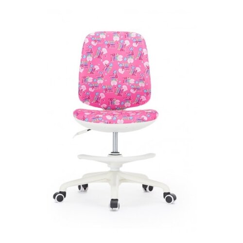 фото Компьютерное кресло libao lb-c16 детское, обивка: текстиль, цвет: розовый с принтом