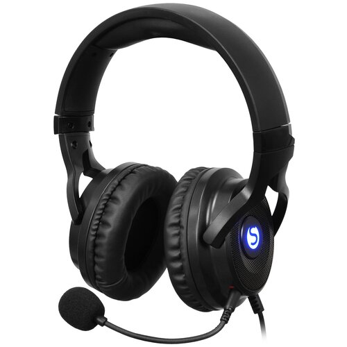 Наушники с микрофоном SunWind SW-HS800G черный 21м мониторные оголовье 1422127 109100₽