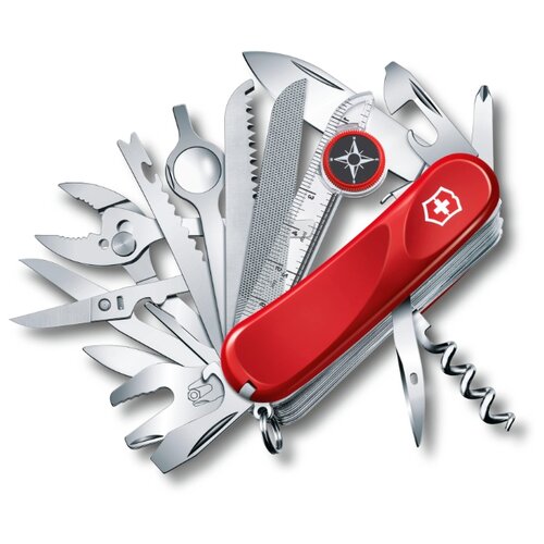 фото Нож многофункциональный victorinox evolution s54 (32 функций) красный