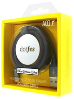 Кабель Dotfes USB - Lightning MFI (A01F) 1 м gold