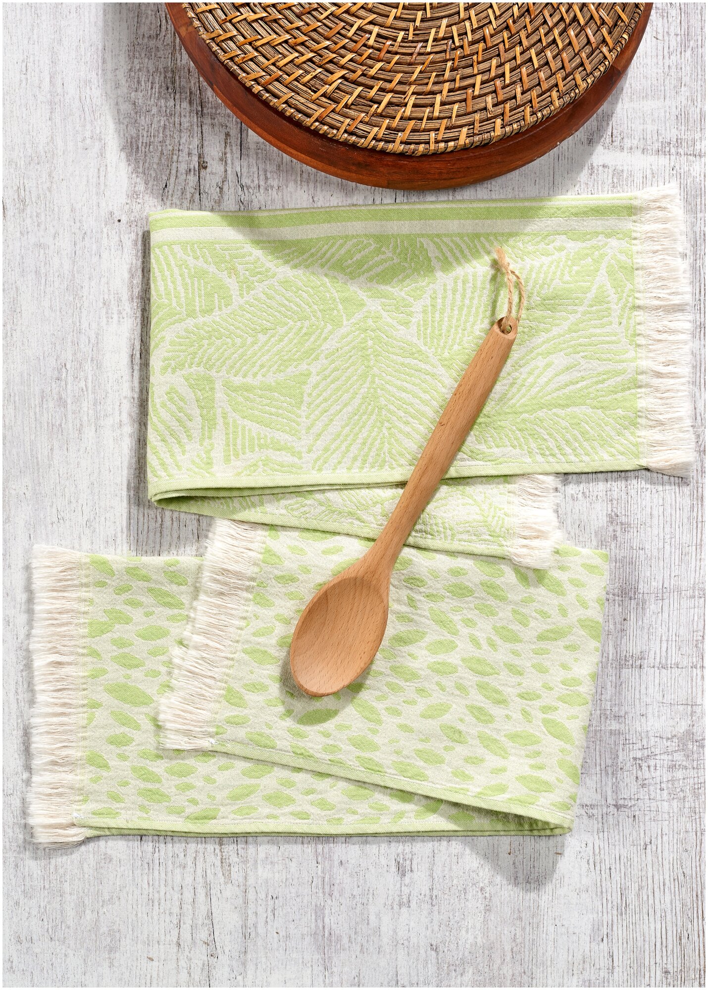 фото Набор полотенец Linens Leaf , плотность ткани 270 г/м²