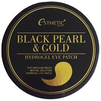 Esthetic House Гидрогелевые патчи для век с экстрактом чёрного жемчуга и золота Black Pearl & Gold H