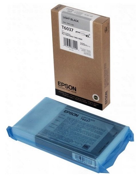 Картридж Epson C13T603700 Stylus Pro 7800/98007880/9880 (220 ml) светло-черный
