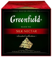 Чай черный Greenfield Limited collection Silk nectar в пирамидках, 15 шт.