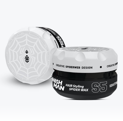 Воск паутинка для укладки волос NISHMAN S5 Hair Styling Wax Spider Keratin 150 МЛ professional