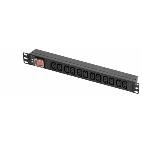 блок розеток pdu tlk tlk rs08mf1 bk Блок розеток TLK (TLK-RSA12-MTF-01-BK)