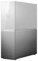 Сетевой накопитель (NAS) Western Digital My Cloud Home 4 TB (WDBVXC0040HWT) белый/серый