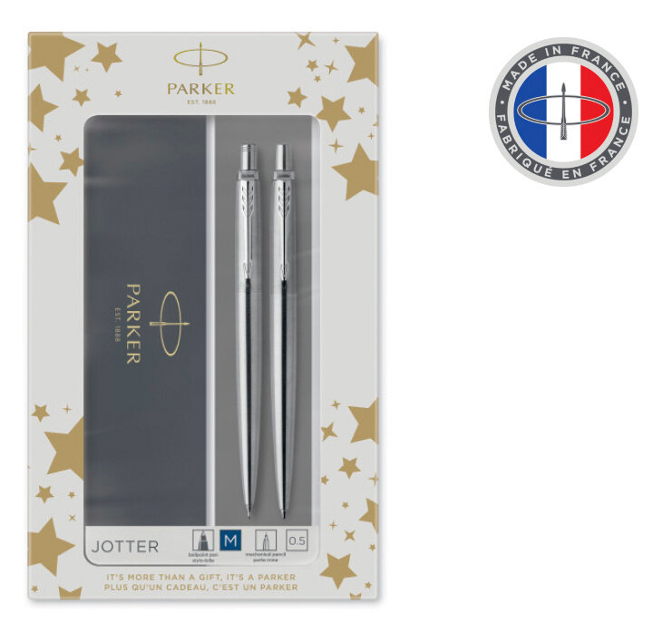 Набор ручек Parker Jotter Core KB61 (CW2093256) Stainless Steel CT