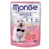 Корм для собак Monge Grill для здоровья кожи и шерсти, для здоровья костей и суставов, свинина 100г - изображение