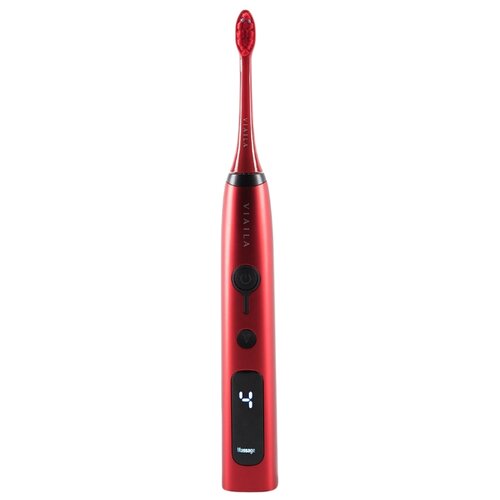 фото Звуковая зубная щетка viaila crystal diamond clean electric toothbrush, red