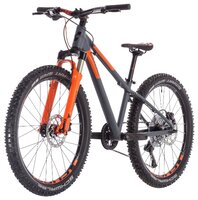 Подростковый горный (MTB) велосипед Cube Reaction 240 TM (2019) black/orange (требует финальной сбор