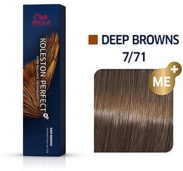 Wella Professionals Koleston Perfect - Стойкая крем-краска для волос 8/7 Шоколадный трюфель 60 мл - фото №19
