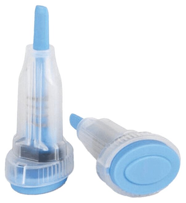 Ланцеты Prolance Micro Flow для капиллярного забора крови 10 шт., глубина прокола 1,6 мм, голубые