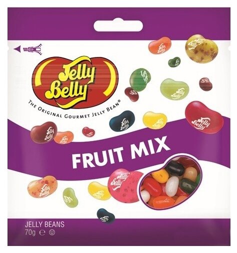 Драже жевательное "Фруктовое ассорти" 70гр Jelly Belly/ Таиланд