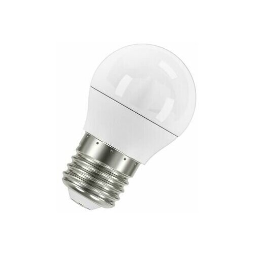 Лампа светодиодная LED 7 Вт E27 6500К 560Лм шарик 220 В (замена 60Вт) 4058075579866 LEDVANCE (6шт)