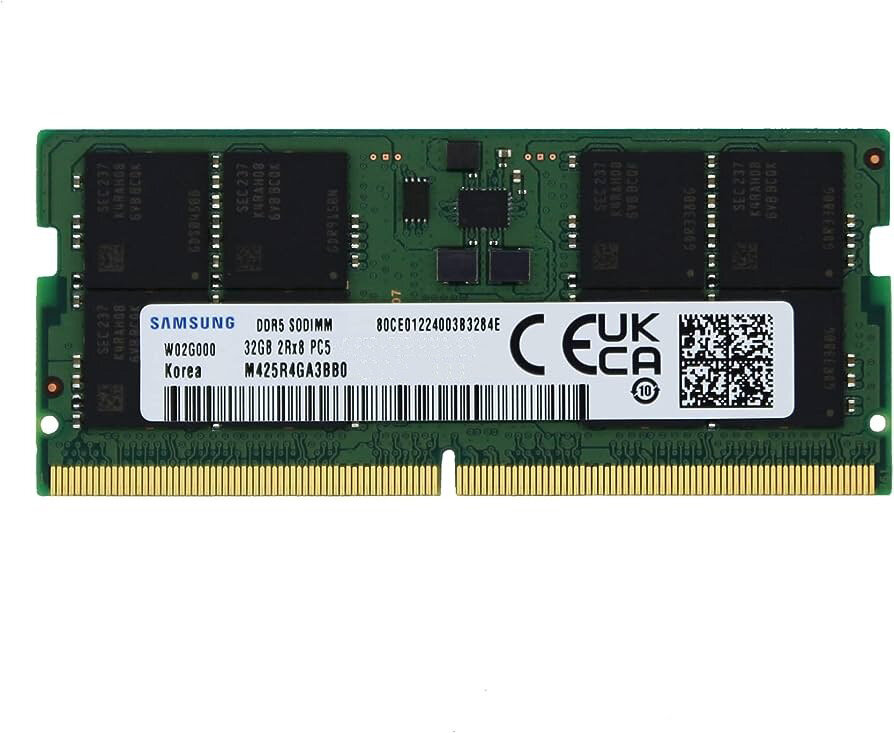 Оперативная память Samsung 32Gb DDR5 SODIMM 5600MHz