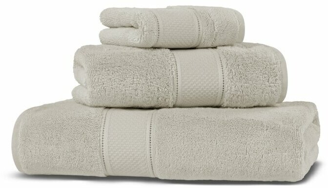 фото Полотенце махровое/ Полотенце из хлопка Hamam, Mineral, 70*140 см, белый (white)