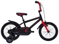 Детский велосипед Merida Dino J16 (2019) черно-красный (требует финальной сборки)