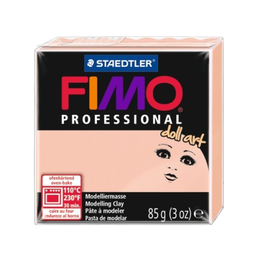 Полимерная глина FIMO Professional doll art 85 г непрозрачный песочный (8027-45) бежевый 85 г fimo professional doll art полимерная глина 454 г 8071 45 непрозрачный песочный