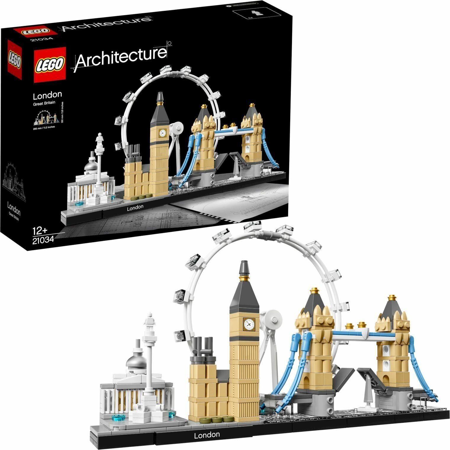 Конструктор LEGO Architecture Лондон, 468 деталей (21034) - фото №12