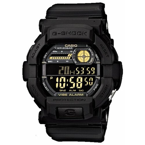 Наручные часы CASIO G-Shock GD-350-1B, черный наручные часы casio g shock gd 350 1b черный