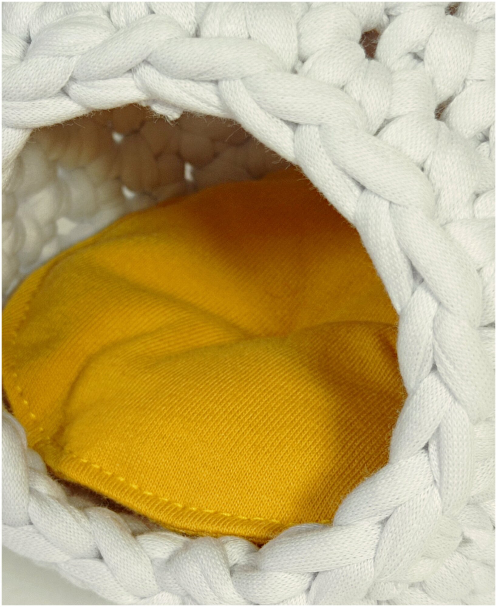 Домик-гнездо для грызунов белый 13 см с подушкой Мятный пёс - фотография № 5
