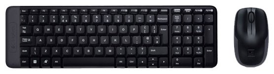 Комплект клавиатура + мышь Logitech Wireless Combo MK220