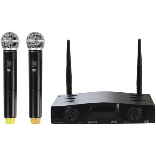 DM-202HH-10 - беспроводная радиосистема с 2 ручными микрофонами 1099000₽