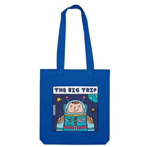 фото Сумка шоппер us basic, синий