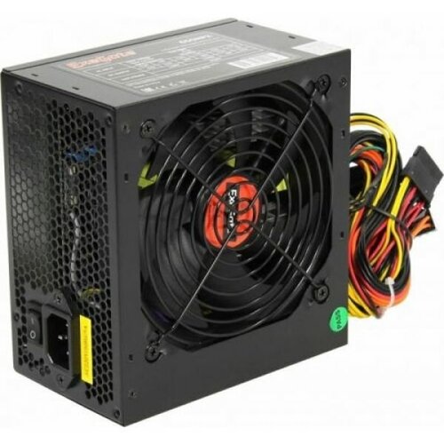Блок питания ATX Exegate 650NPX EX259604RUS-PC 650W PC black 12cm fan 24p4p 68p PCI-E 3SATA 2IDE FDD кабель 220V в комплекте 439500₽