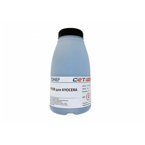 Тонер CET PK208 для KYOCERA ECOSYS M5521cdn/M5526cdw/P5021cdn/P5026cdn (Japan) Cyan, (для TK-5220C/TK-5230C/TK-5240C) 50г/бут, (унив.), OSP0208C-50 тонер cet pk208 для kyocera ecosys m5521cdn m5526cdw p5021cdn p5026cdn japan magenta для tk 5220m tk 5230m tk 5240m 500г бут унив osp0208m 500