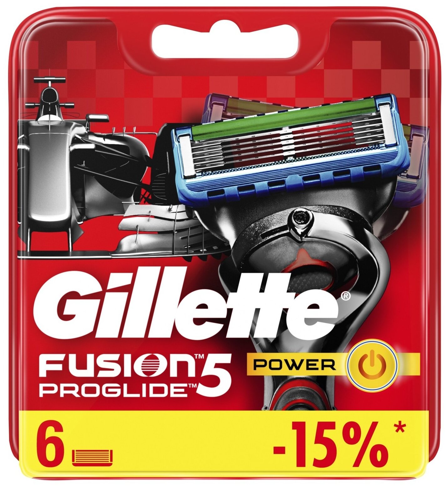Сменные кассеты Gillette Fusion5 ProGlide Power