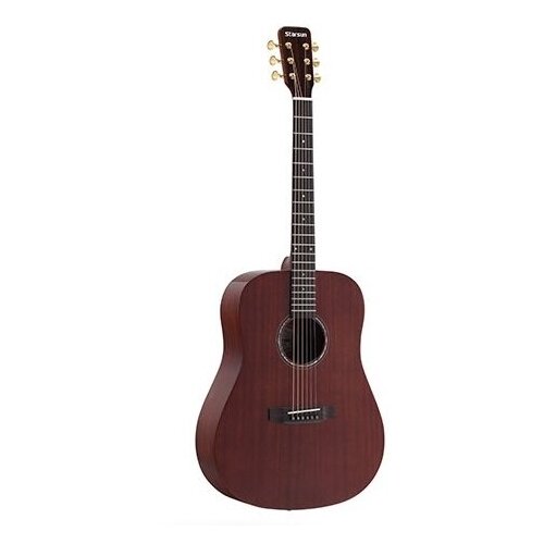 Starsun MF40 All-Mahogany акустическая гитара, цвет натуральный starsun dg120c p black акустическая гитара цвет черный