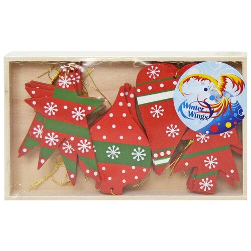 фото Набор елочных игрушек winter winter wings